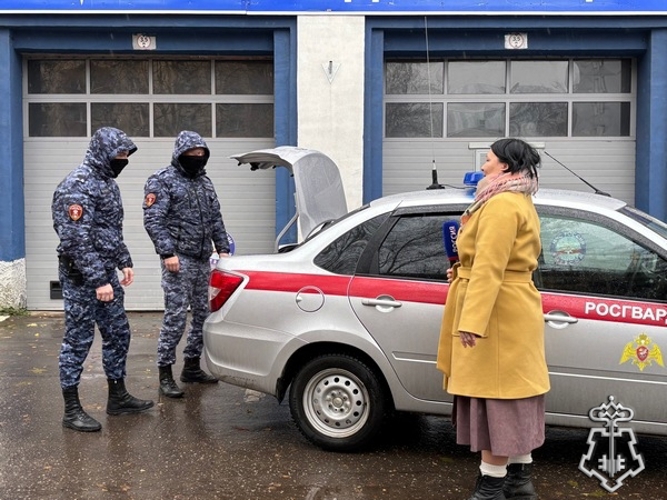 В Управлении Росгвардии по Вологодской области в канун дня вневедомственной охраны состоялась пресс-конференция