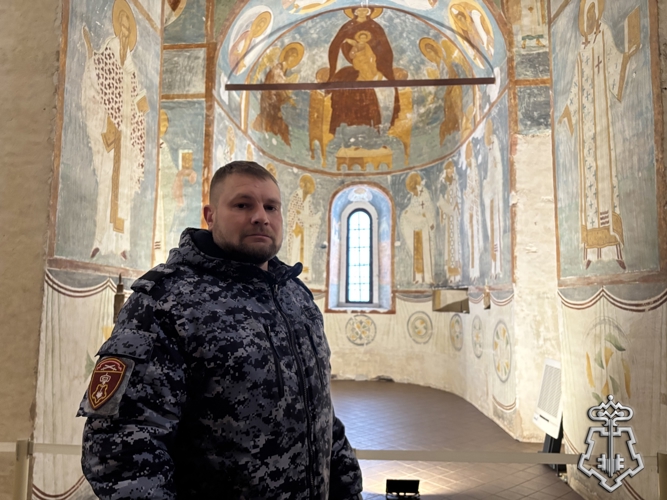 Сотрудники вневедомственной охраны Росгвардии рассказали вологодским журналистам об особенностях охраны объектов культурного наследия