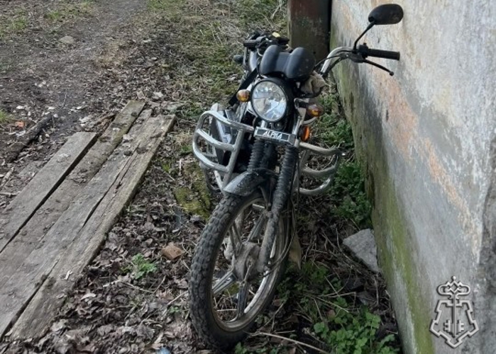 В Вологодской области сотрудники Росгвардии задержали нетрезвого мужчину за рулем мопеда
