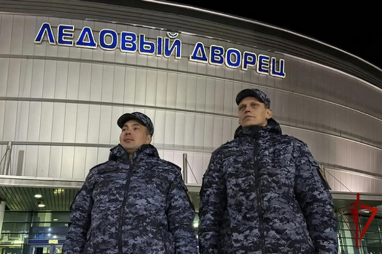 В Череповце росгвардейцы обеспечили безопасность хоккейного матча «Северсталь» - «Торпедо» (фото)